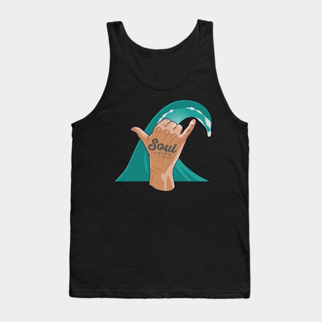 Non Violence - Shaka hand signal Tank Top by Bubsart78